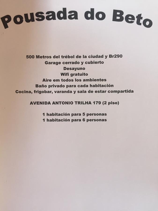 Pousada Do Beto Sao Gabriel Luaran gambar